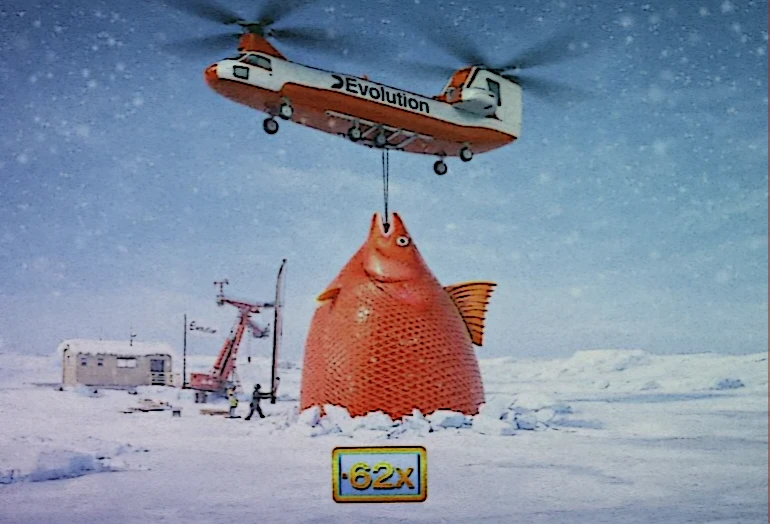 Ice Fishing της Evolution Gaming σε λειτουργία παρατηρητή με live wheel, bonus γύρους και παγωμένο περιβάλλον στο στούντιο